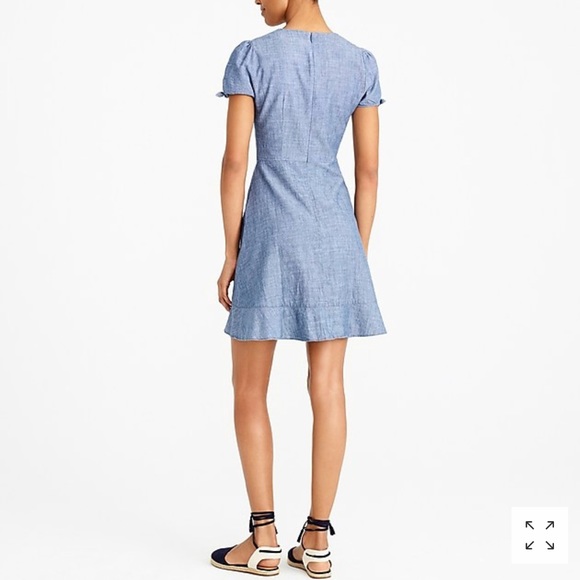 Chambray Summer Dress by J. Crew⭐️⭐️ - Picture 3 of 3